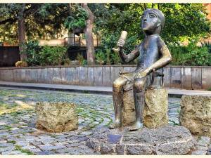 Statua del Tamada a Tiblisi